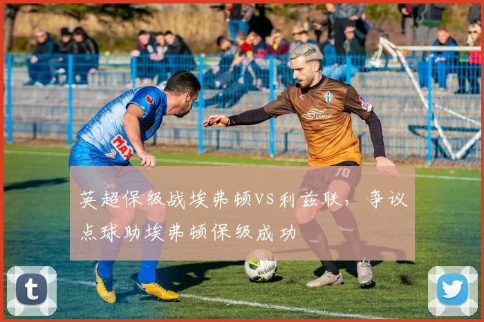 英超保级战埃弗顿vs利兹联，争议点球助埃弗顿保级成功